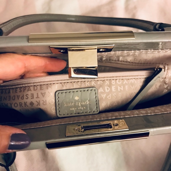 Kate Spade Grey KNIGHTSBRIDGE Large Shoulderbag NWT - Picture 13 of 16
